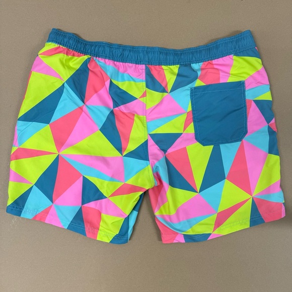 🌴MENS GEO SWIM TRUNKS - Picture 6 of 9